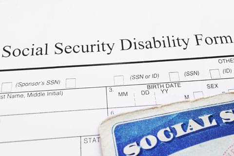 Social security disability form