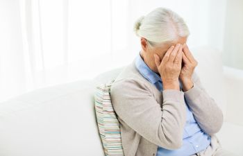 Elderyly Woman Crying North Charleston SC